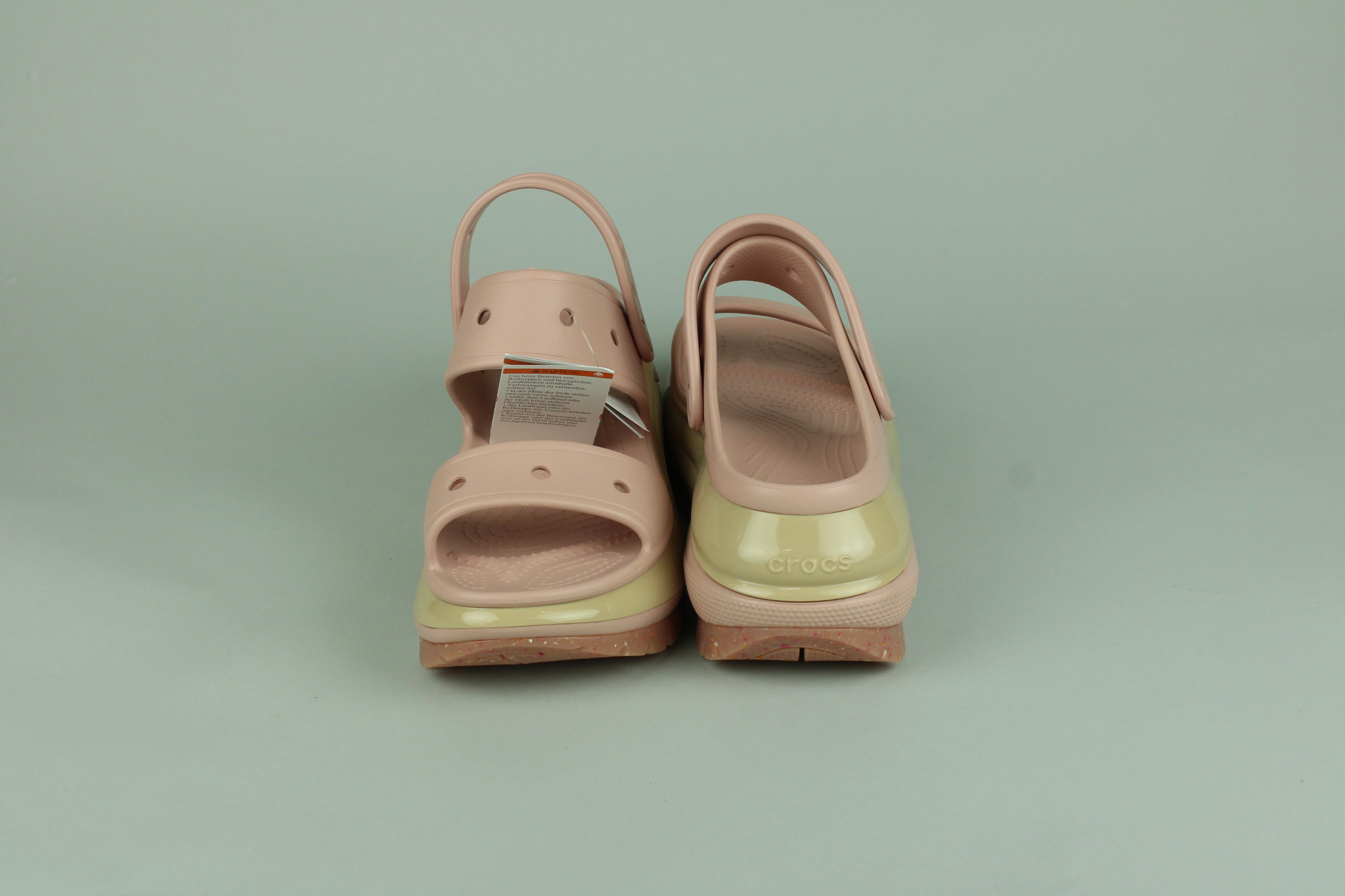 Crocs Unisex Mega Crush Sandals 'Pink' - Size 42-43 (ARCHIVE)