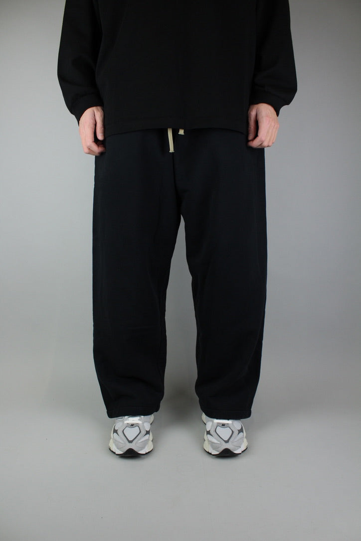 Fear of God Essentials Heavy Fleece Relaxed Sweatpants 'Black'-9579064656202-The Attic