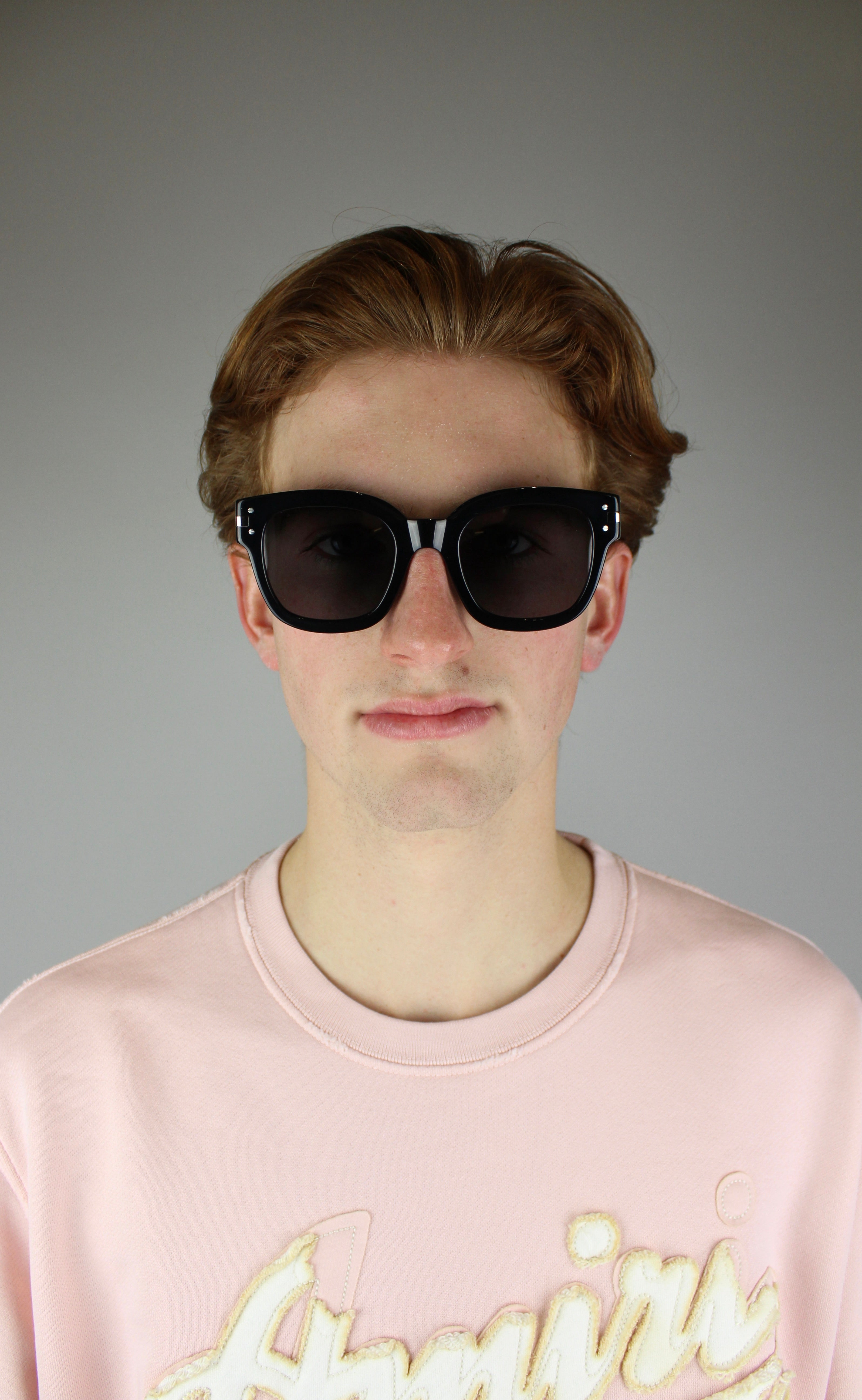 Amiri Classic Logo Sunglasses 'Black'-9620445331786-The Attic