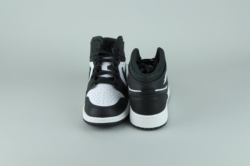 Air Jordan 1 Mid SE 'Panda Elephant' (GS) - Size 38 (ARCHIVE)-10191961456970-The Attic