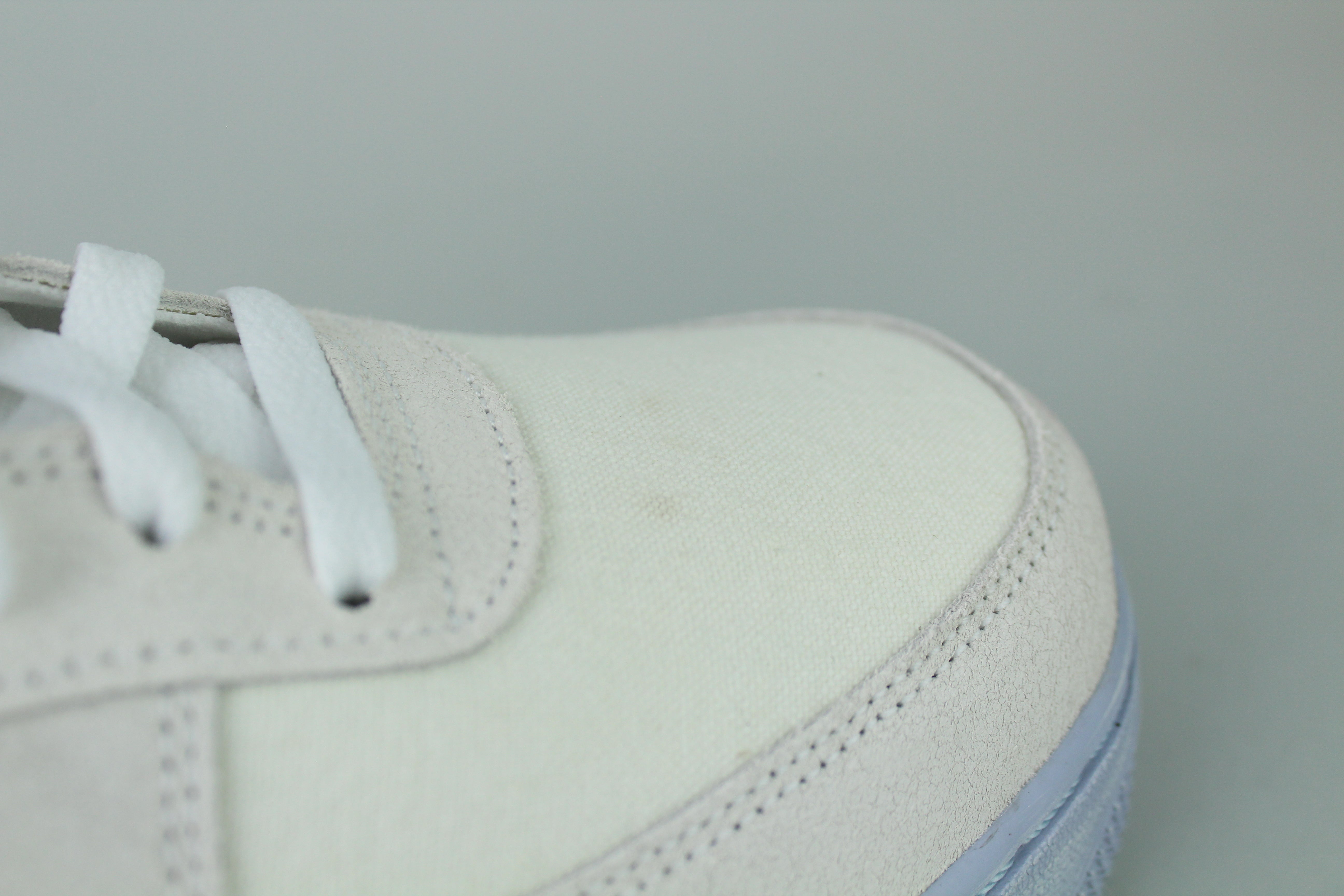 Nike Air Force 1 Low '07 LV8 EMB 'Summit White Blue Whisper' - Size 46 (ARCHIVE)-10175678873930-The Attic