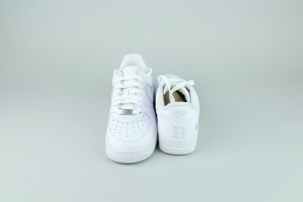 Nike Air Force 1 Low Supreme 'White' - Size 36.5 (ARCHIVE)-10190561673546-The Attic
