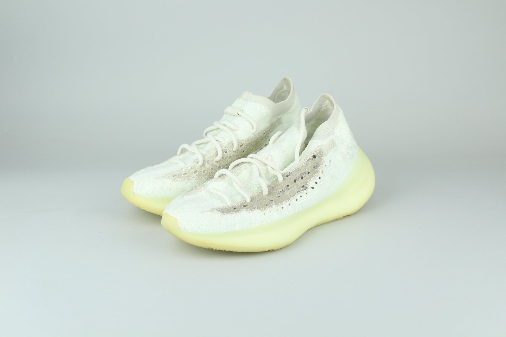 yeezy boost 380 calcite glow on feet