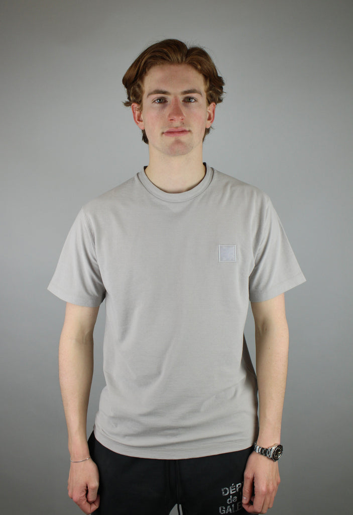 Stone Island Compass Logo Ghost T-Shirt 'Dust Grey'-10036940996938-The Attic