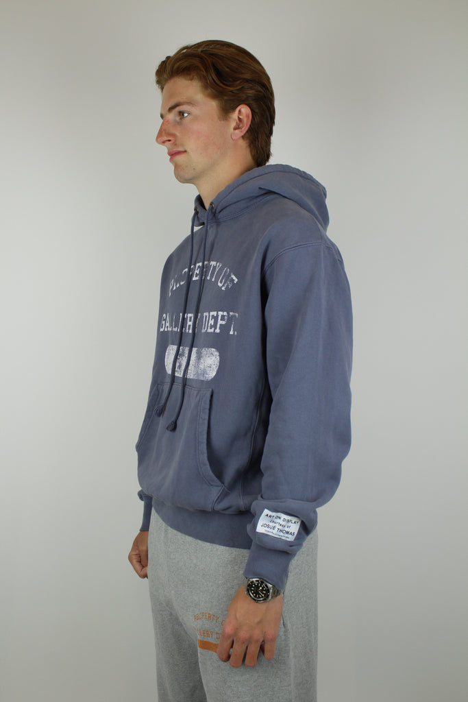 Gallery Dept. Property Of Hoodie 'Vintage Washed Navy'-10222298464586-The Attic