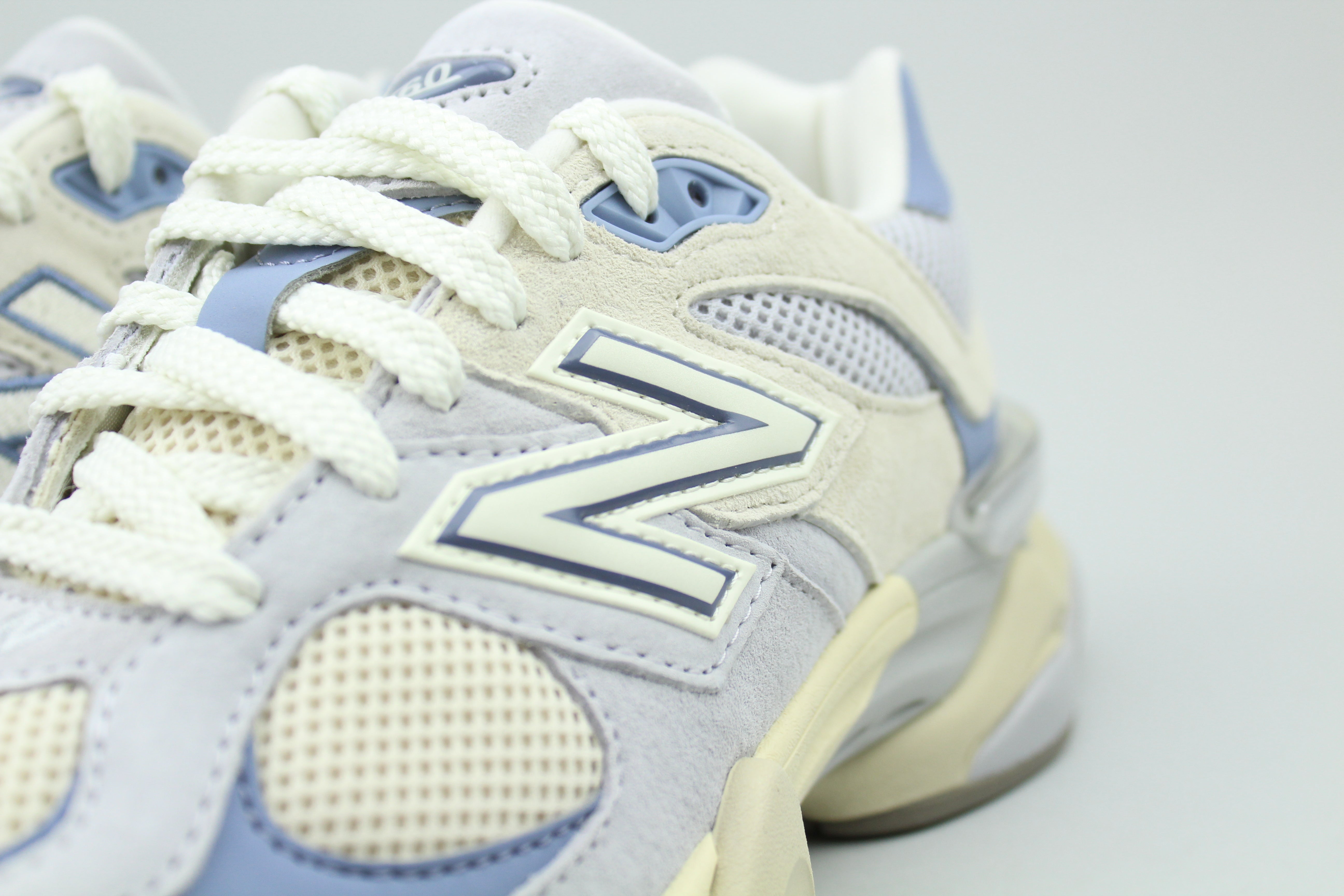 New Balance 9060 'Pearl Grey Linen'-10106734936394-The Attic
