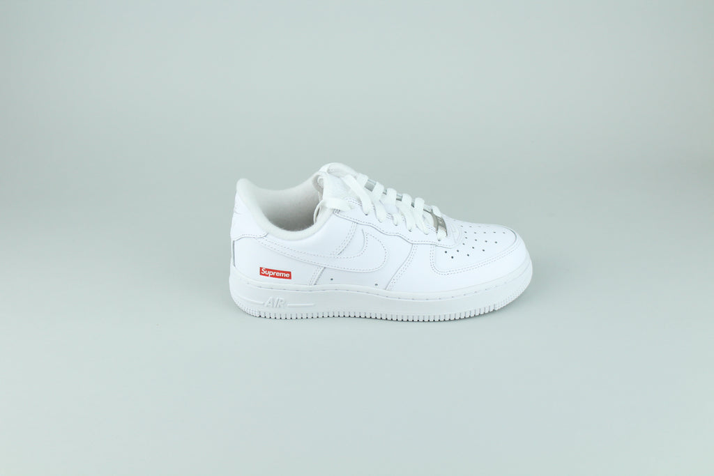 Nike Air Force 1 Low Supreme 'White' - Size 36.5 (ARCHIVE)-10190561673546-The Attic