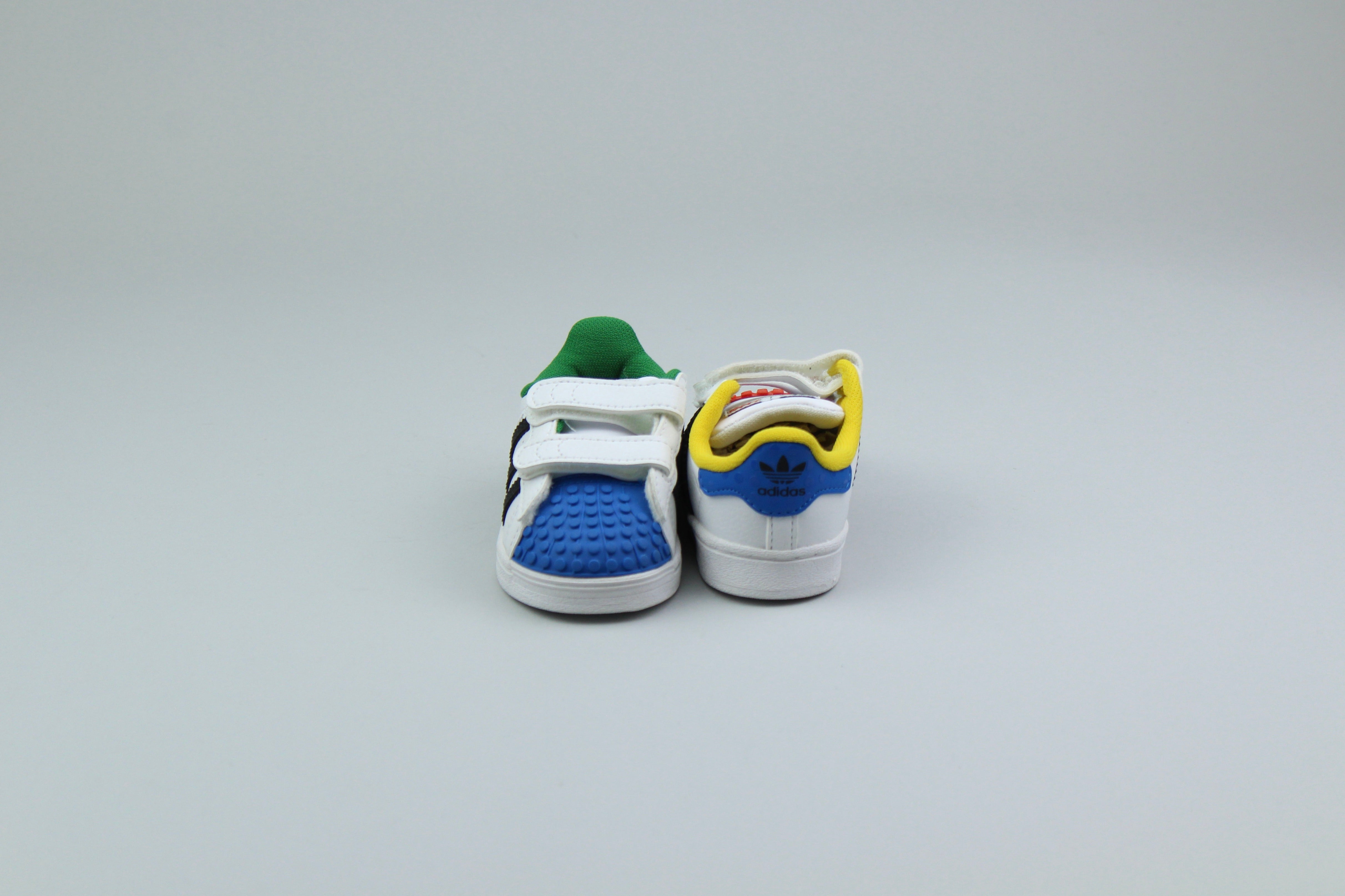 Adidas Superstar LEGO White (TD) - Size 19 (ARCHIVE)-9593360384330-The Attic
