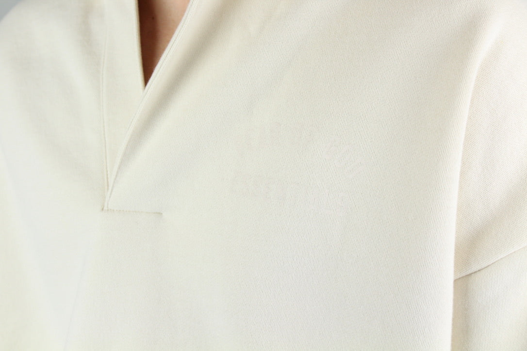 Fear of God Essentials Fleece Polo 'Shell'-9579804000586-The Attic