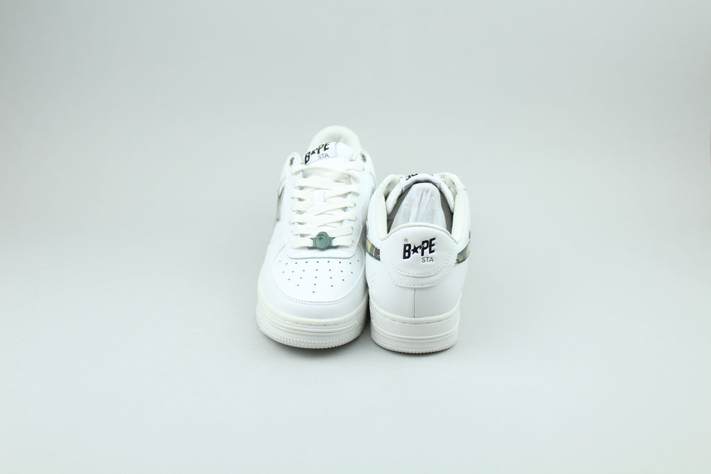 A Bathing Ape Bape Sta Low ABC 'Camo White Green' (2022) - Size 44 (ARCHIVE)-10120880685386-The Attic