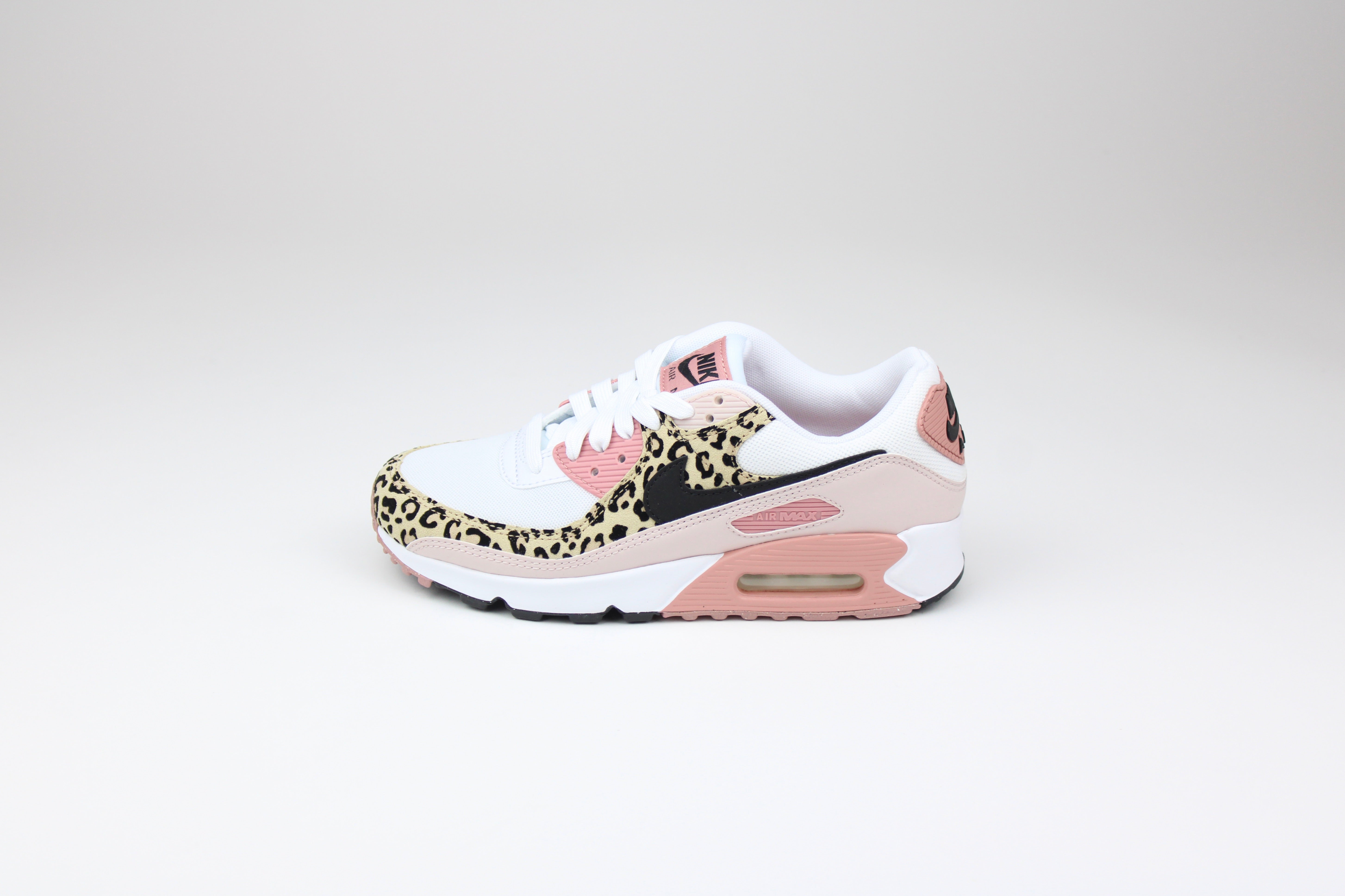 Athletic Shoes Nike Air Max 90 Pink Leopard Trainers Nike Air Max
