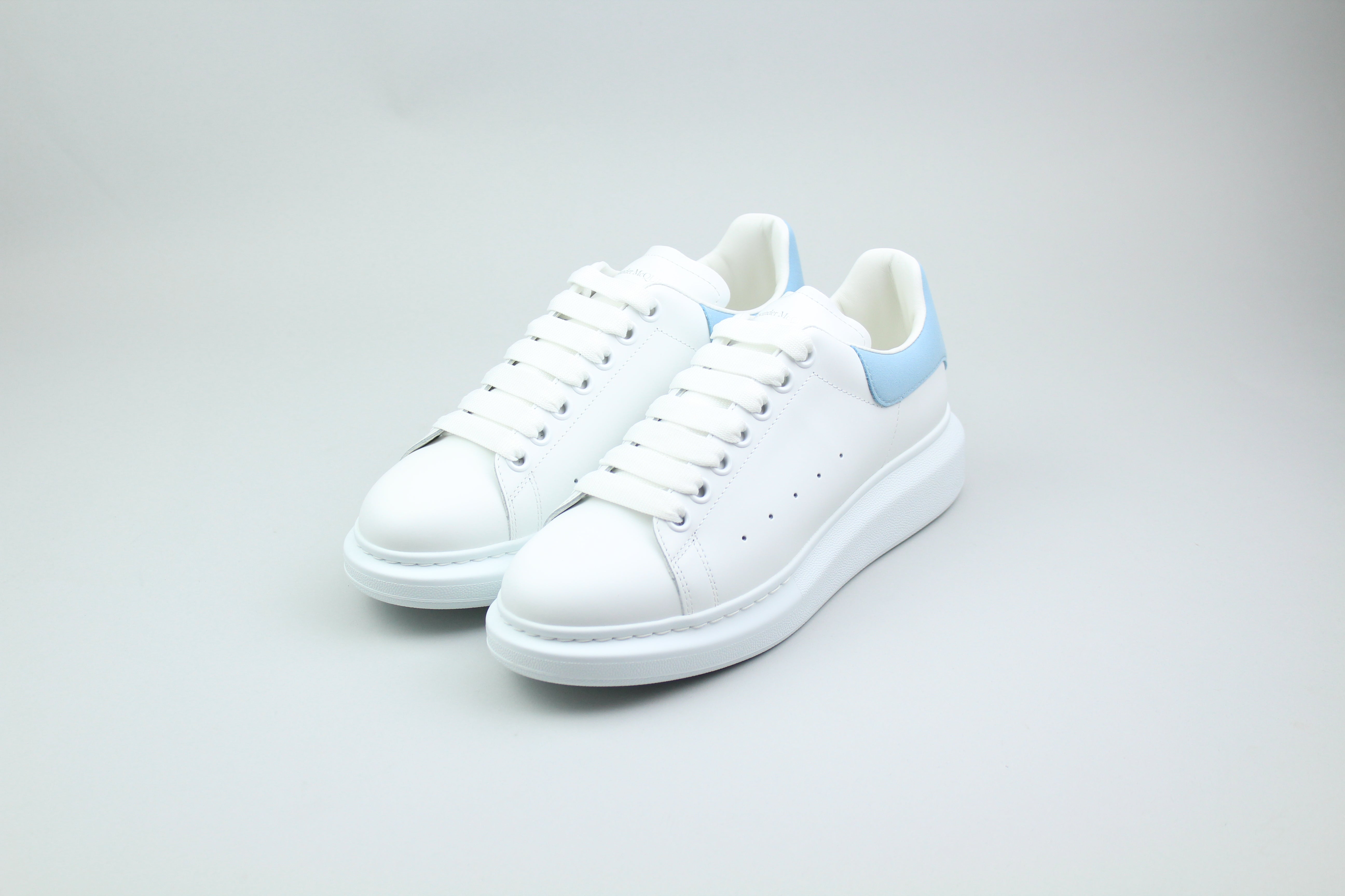 Alexander McQueen Oversized 'Powder Blue'-9992638234954-The Attic
