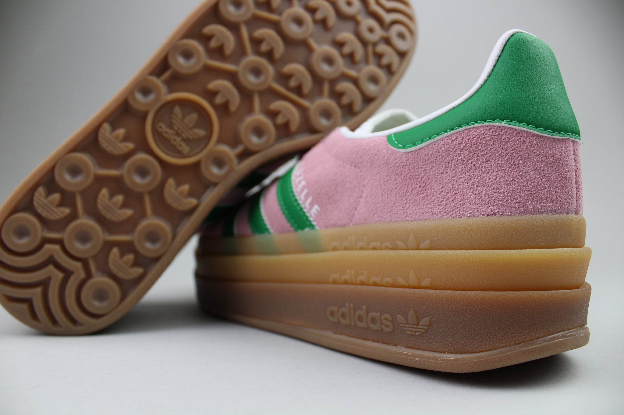 Adidas Gazelle Bold 'True Pink Green Cloud White' – The Attic