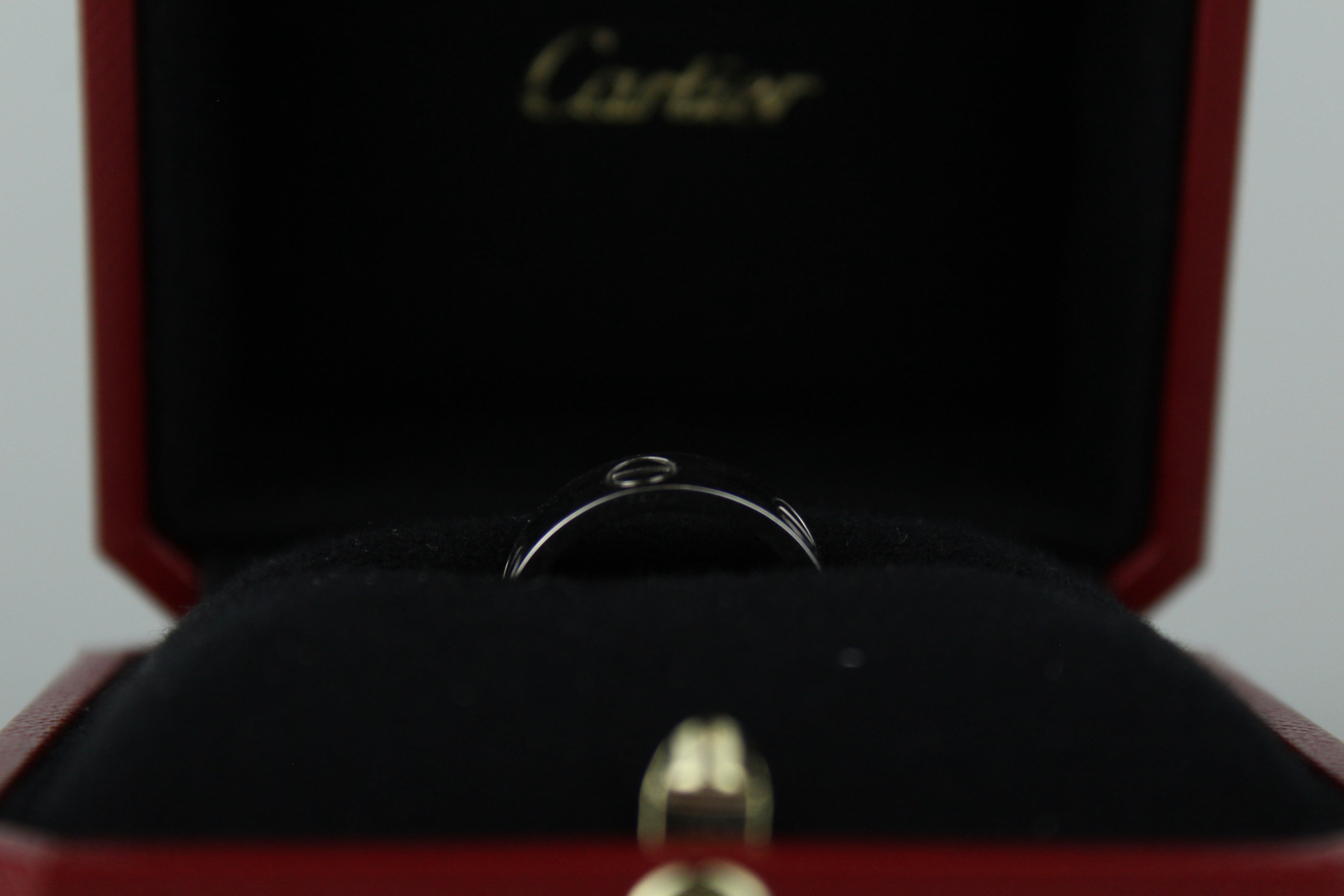 Cartier Love Wedding ring 18 Carat 'White Gold' (ARCHIVE)-10186382278986-The Attic