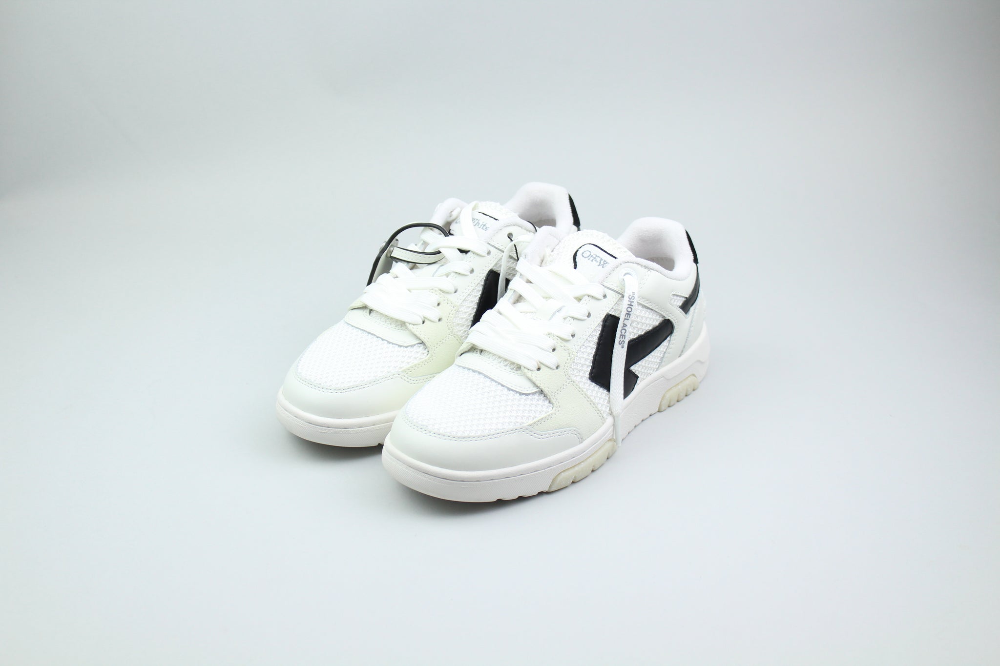 Off-White Slim Out Of Office Sneaker 'White/Black' – The Attic