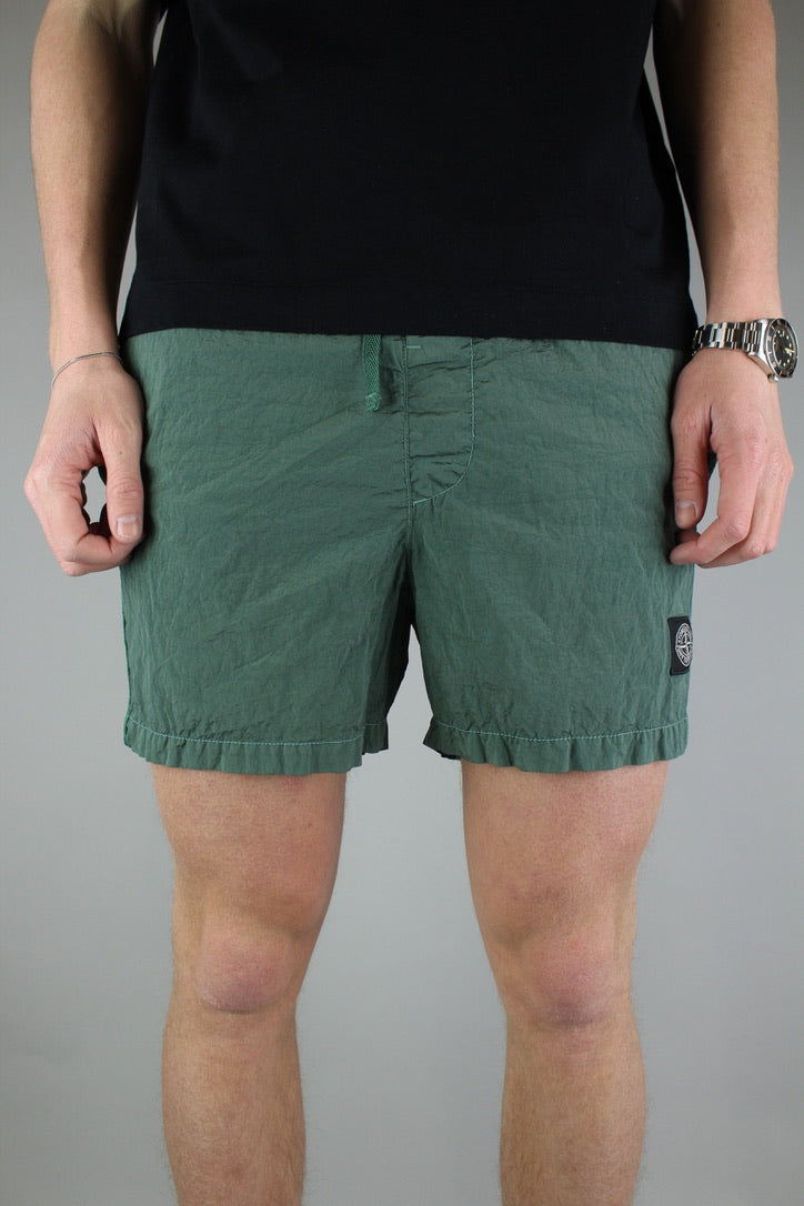 Stone Island Compass Logo Swim Shorts 'Light Green'-9993725935946-The Attic
