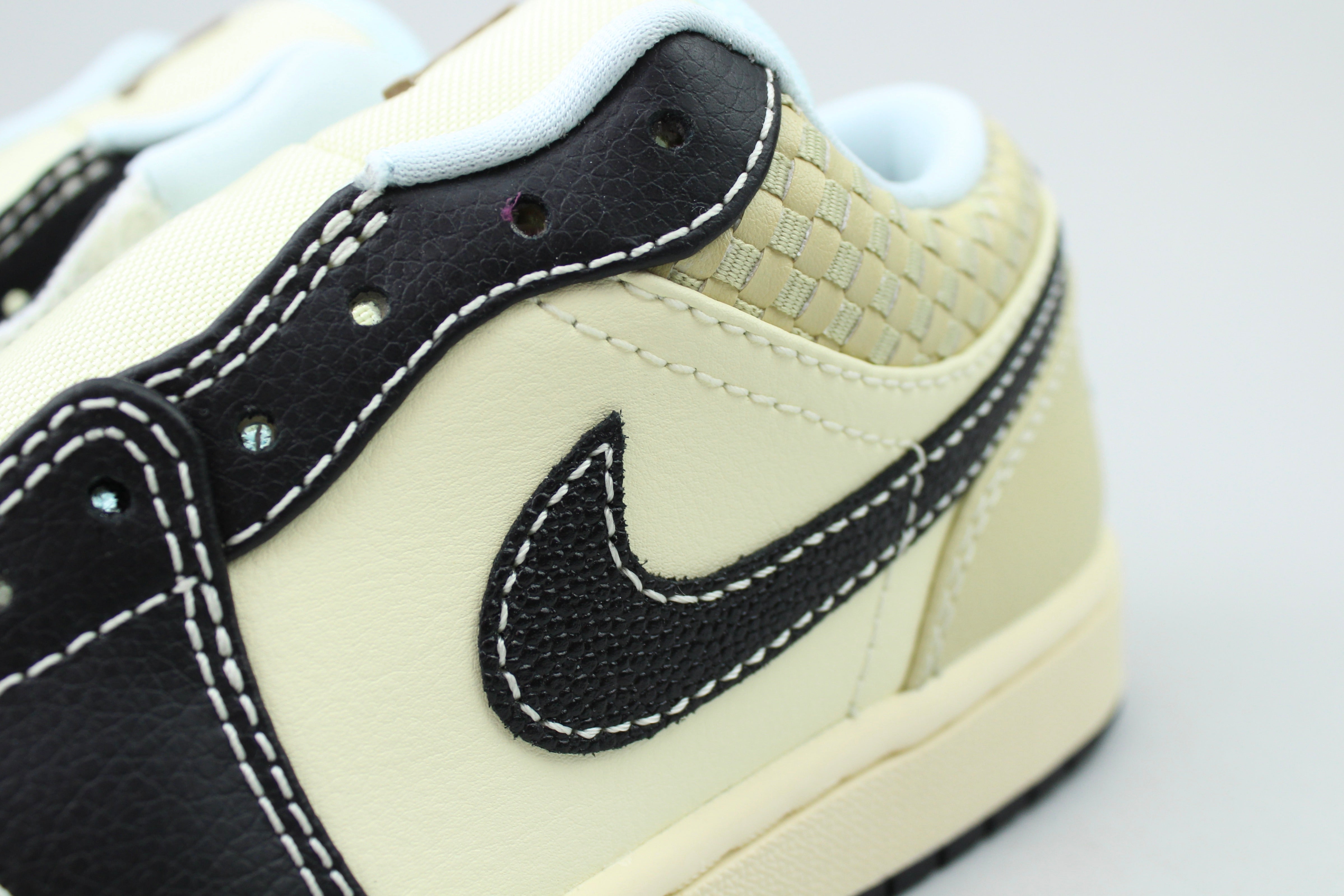 Air Jordan 1 Low SE 'Coconut Milk Black Muslin'-10108095267146-The Attic