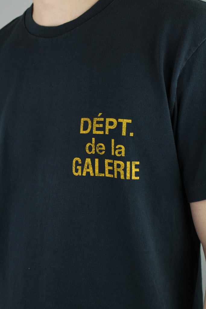 Gallery Dept. French Tee 'Washed Black'-10026806575434-The Attic