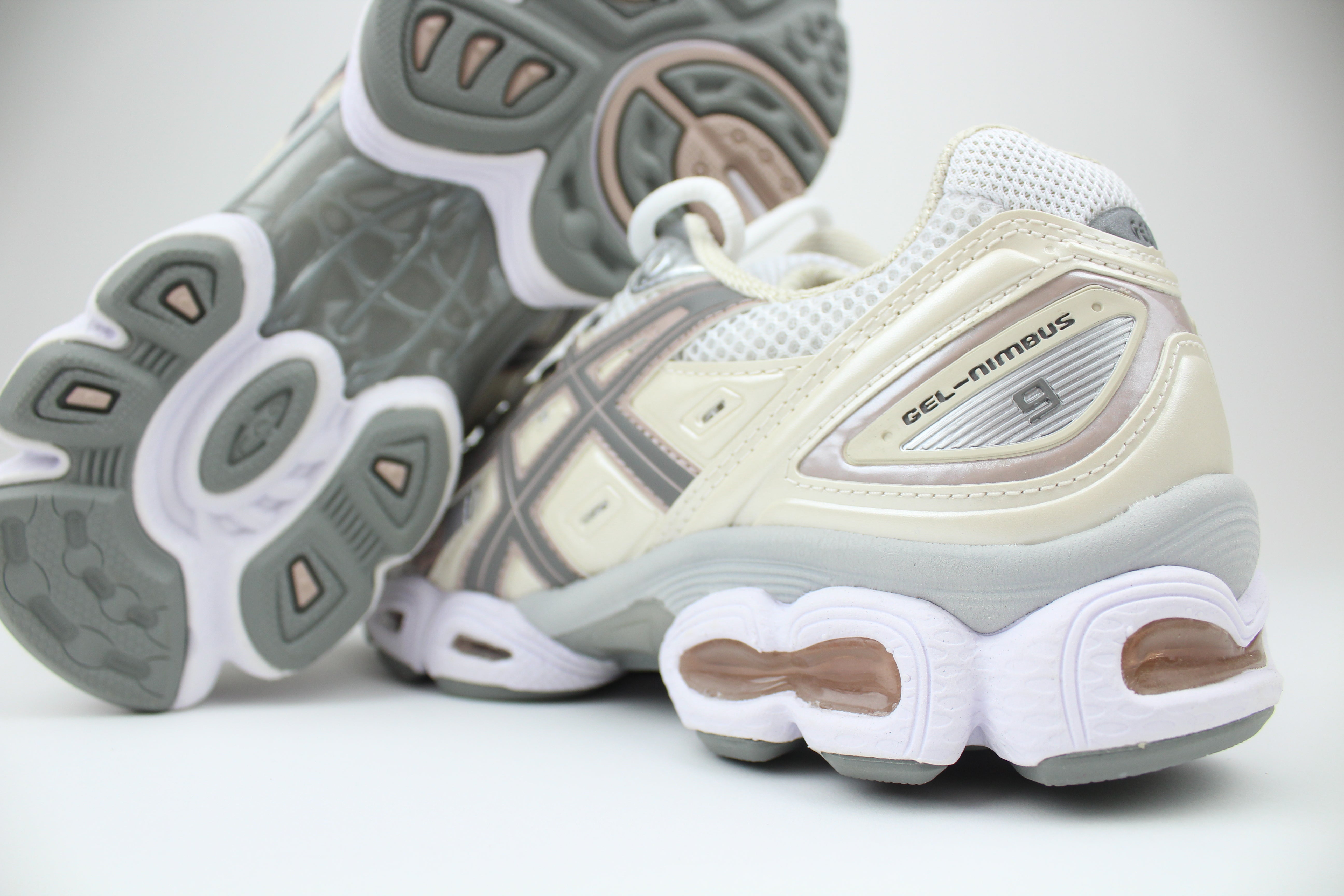 ASICS Gel-Nimbus 9 'White Oatmeal' (Women's)-10184150647114-The Attic
