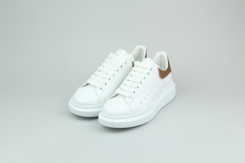 Alexander McQueen Larry Sneaker 'White/Rose Gold' - Size 38 (ARCHIVE)-10167066231114-The Attic