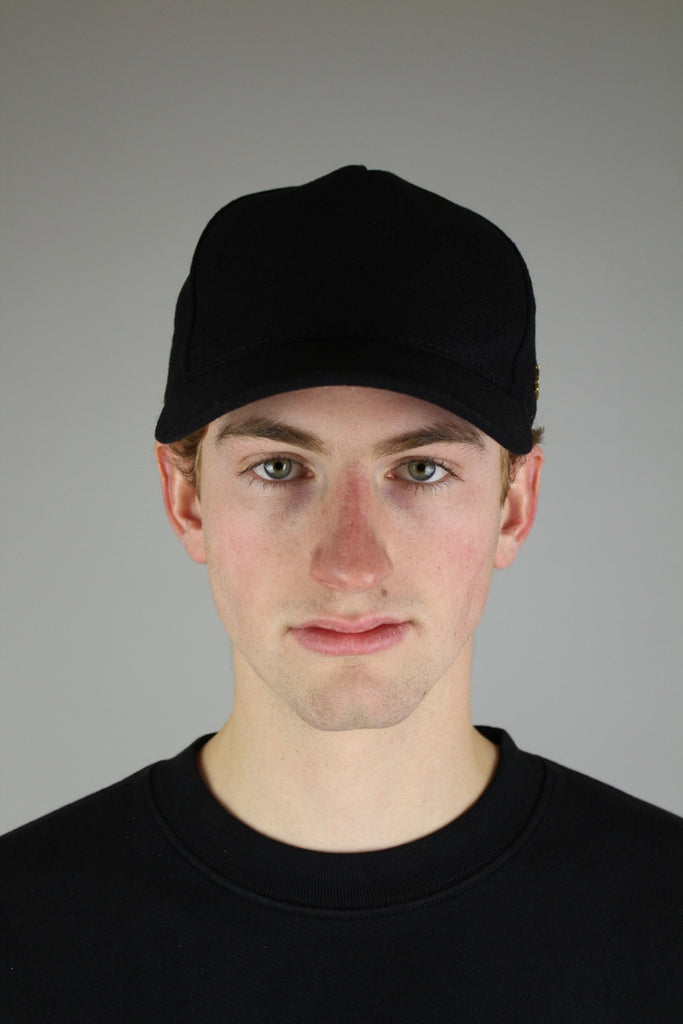 Amiri MA Pin Full Wool Hat 'Black'-9643437523274-The Attic