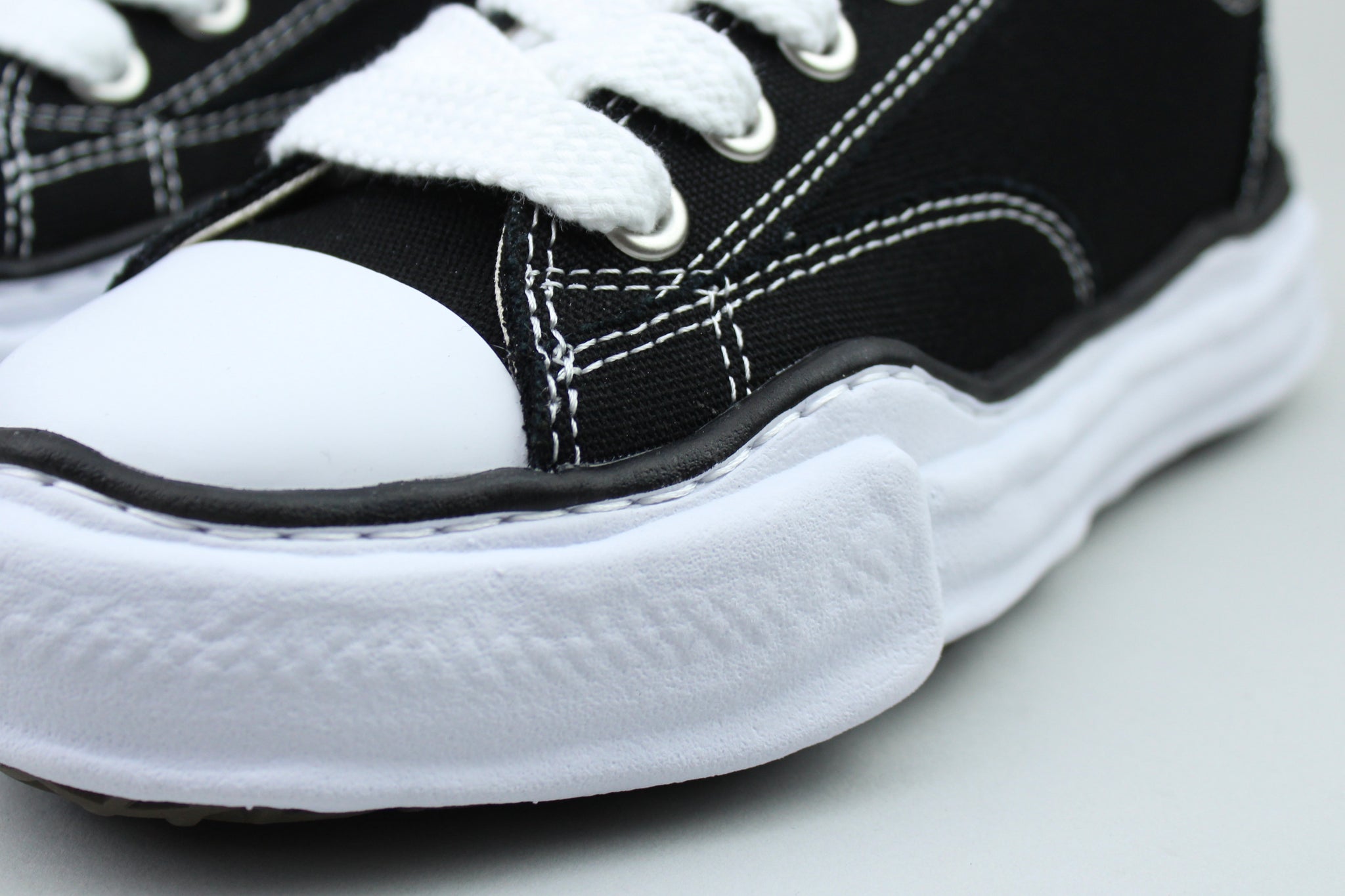 Maison Mihara Yasuhiro Peterson OG Sole Canvas Low 'Black' – The Attic