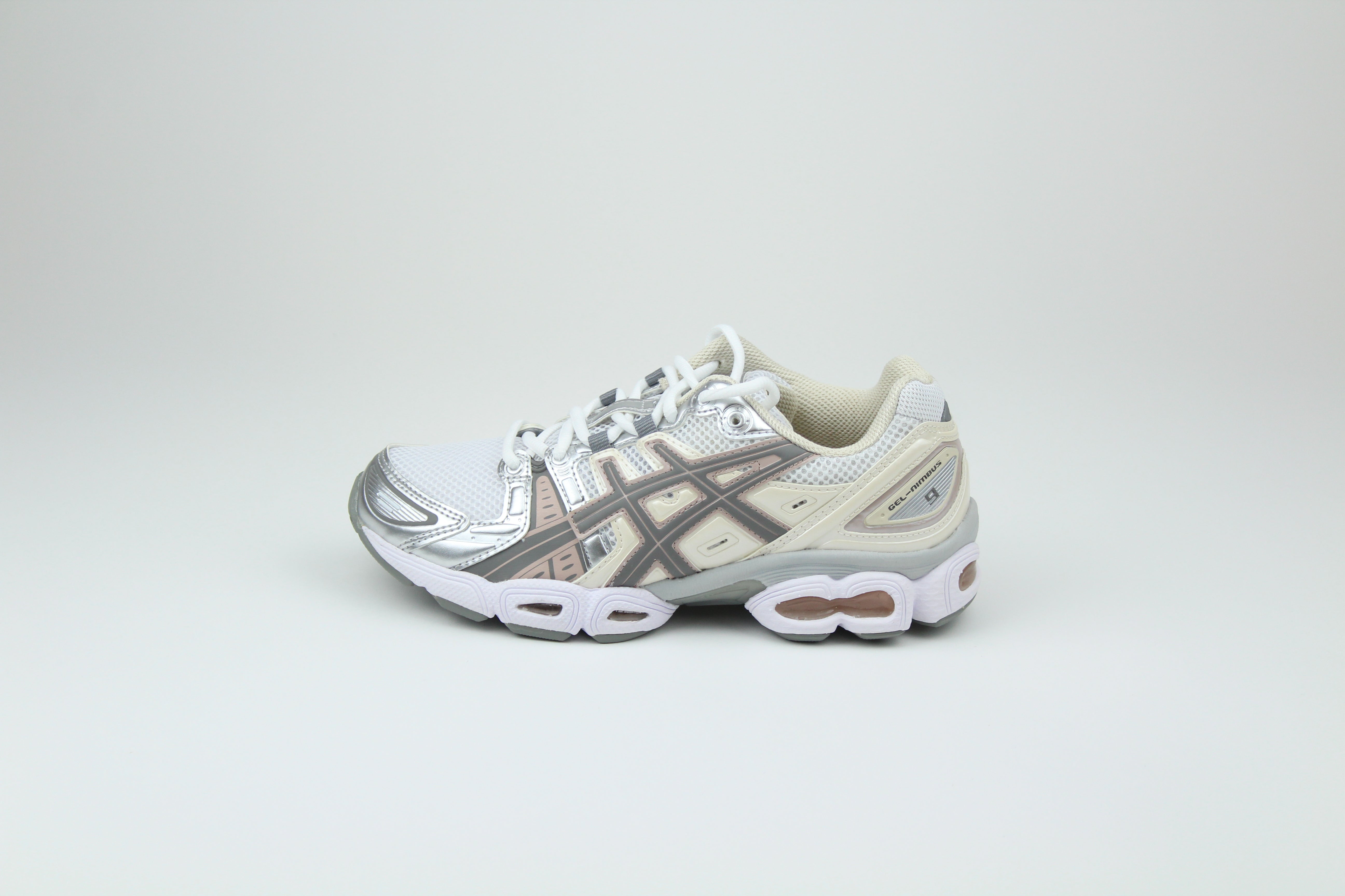 ASICS Gel-Nimbus 9 'White Oatmeal' (Women's)-10184150647114-The Attic
