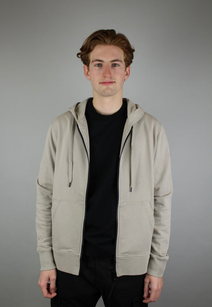 Canada Goose Huron Full Zip Hoodie 'Limestone/Beige'-9642058449226-The Attic