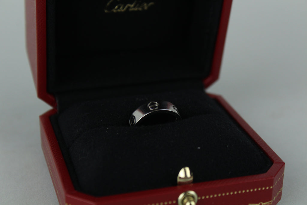 Cartier Love Wedding ring 18 Carat 'White Gold' (ARCHIVE)-10186382278986-The Attic
