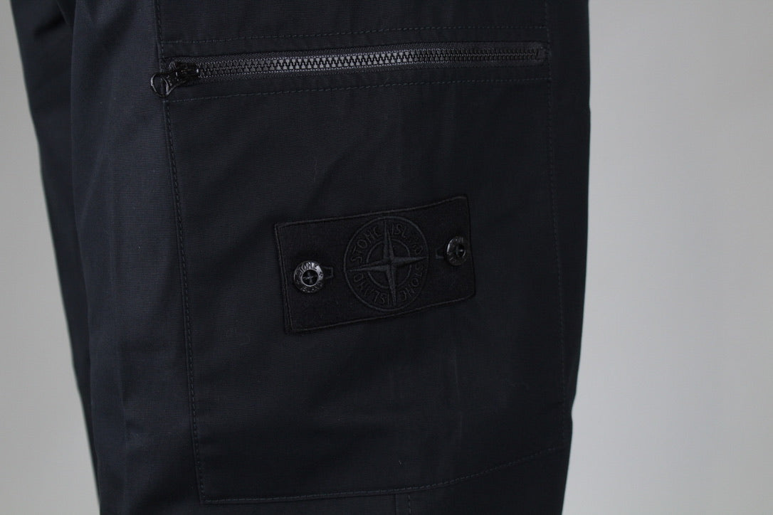 Stone Island Ghost Cargo Pants 'Black'-8748036358474-The Attic