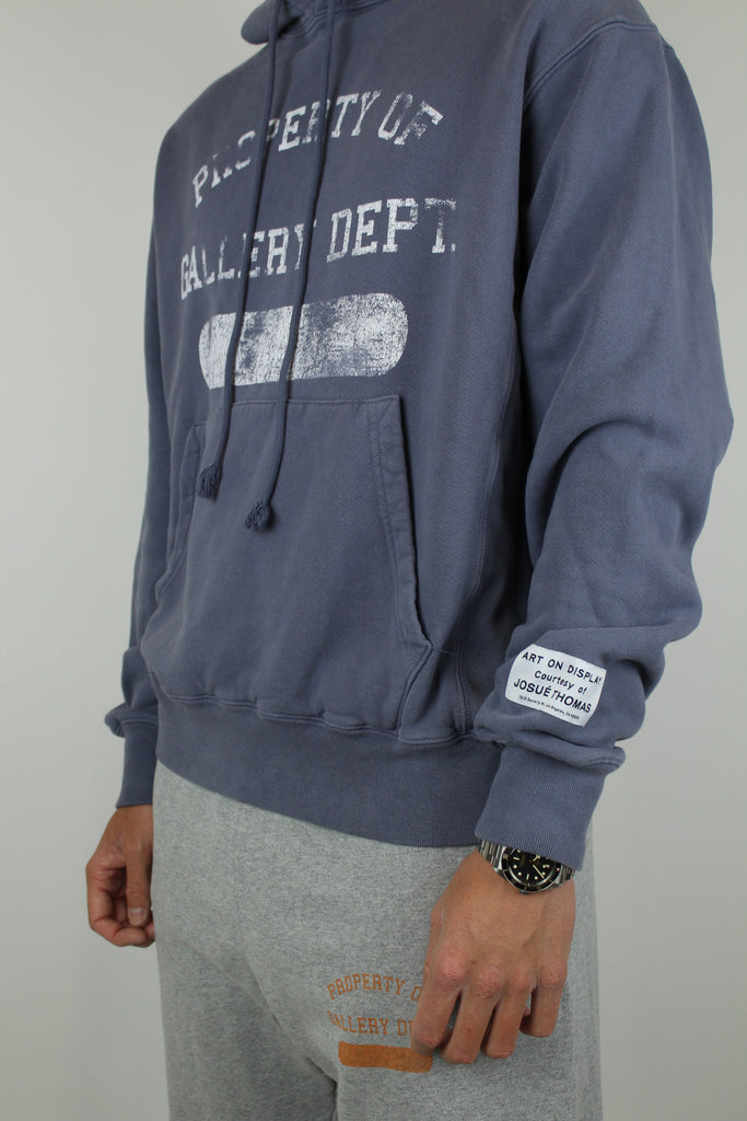 Gallery Dept. Property Of Hoodie 'Vintage Washed Navy'-10222298464586-The Attic