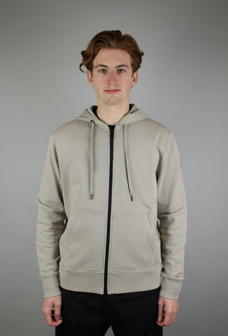 Canada Goose Huron Full Zip Hoodie 'Limestone/Beige'-9642058449226-The Attic