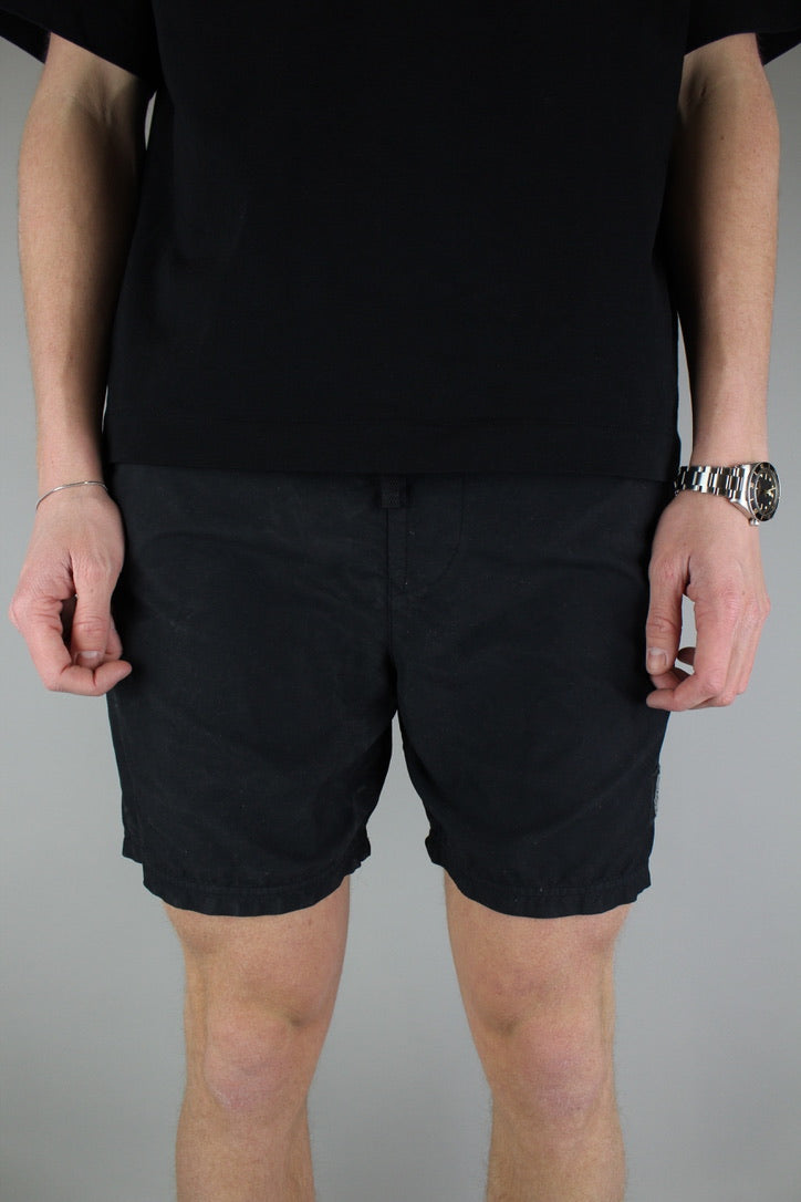 Stone Island Compass Logo Swim Shorts 'Black'-9993709257034-The Attic