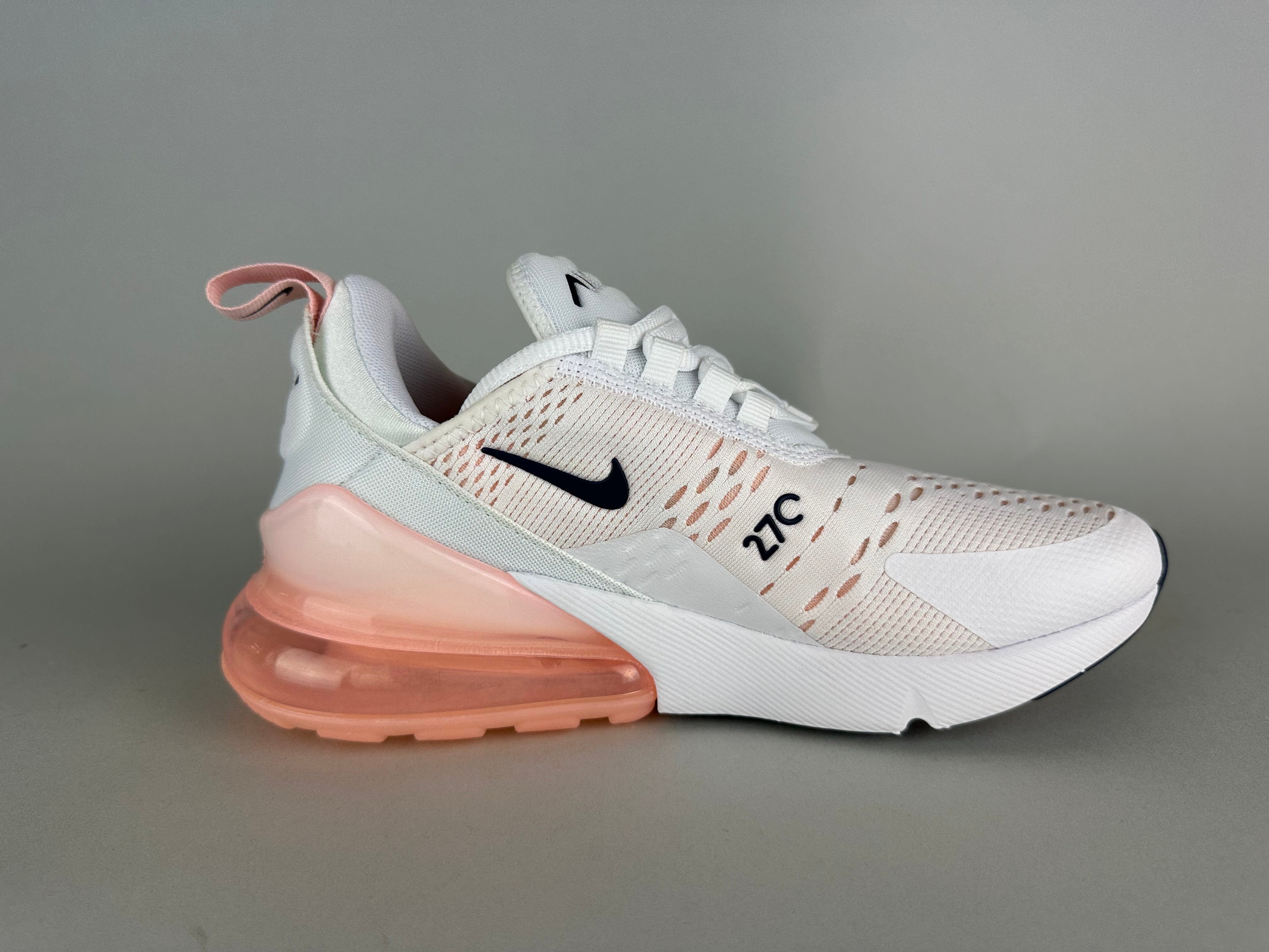 Nike Wmns Air Max 270 'White Bleached Coral' - Size 37.5 (ARCHIVE)