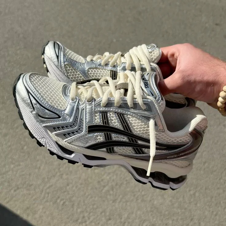 ASICS GEL-Kayano 14 'Cream Black Metallic Plum' – The Attic
