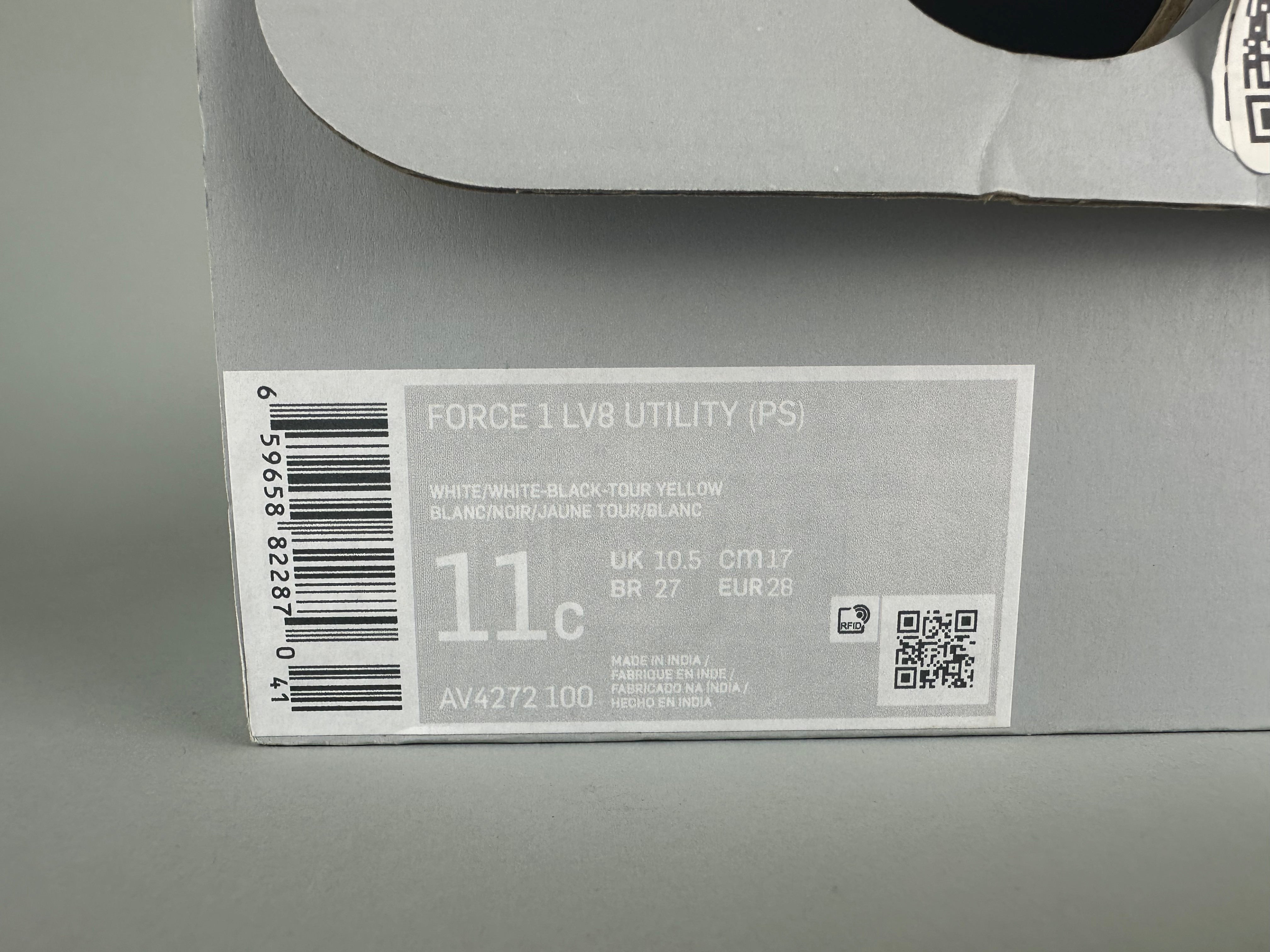 Nike Force 1 LV8 Utility 'Overbranding' (PS) - Size 28 (ARCHIVE)