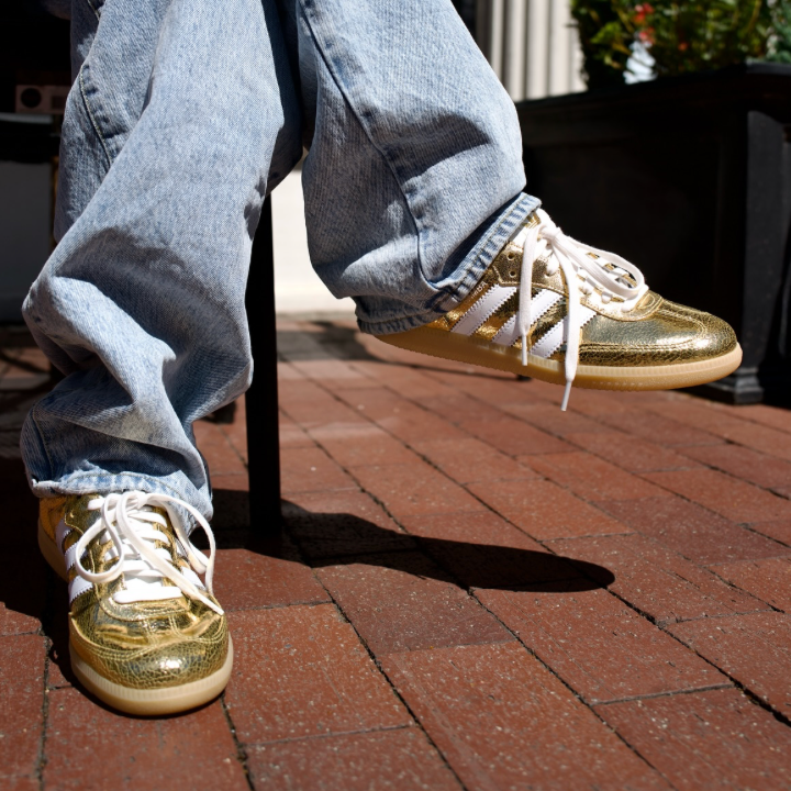 Adidas Samba OG 'Gold Metallic Cracked Leather' (W)
