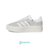 Adidas Gazelle Bold „Grauweiß“ – Größe 37 1/3 (ARCHIV)
