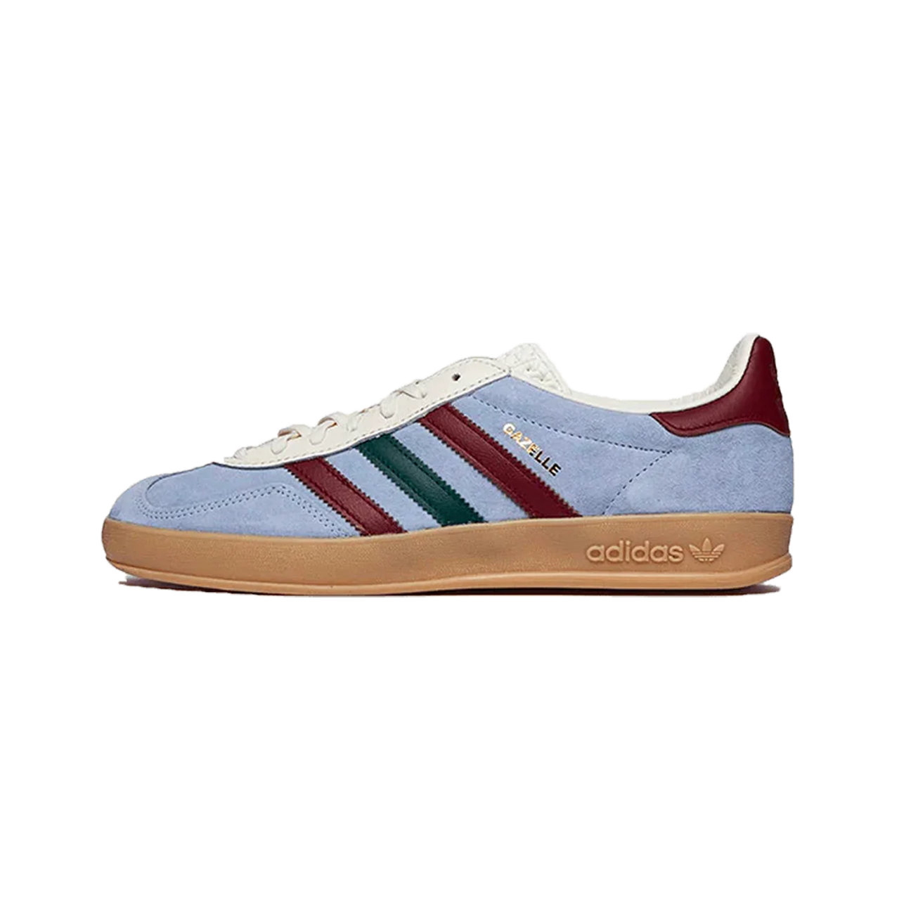 Adidas Gazelle Indoor 'Blue Dawn Collegiate Burgundy' – The Attic