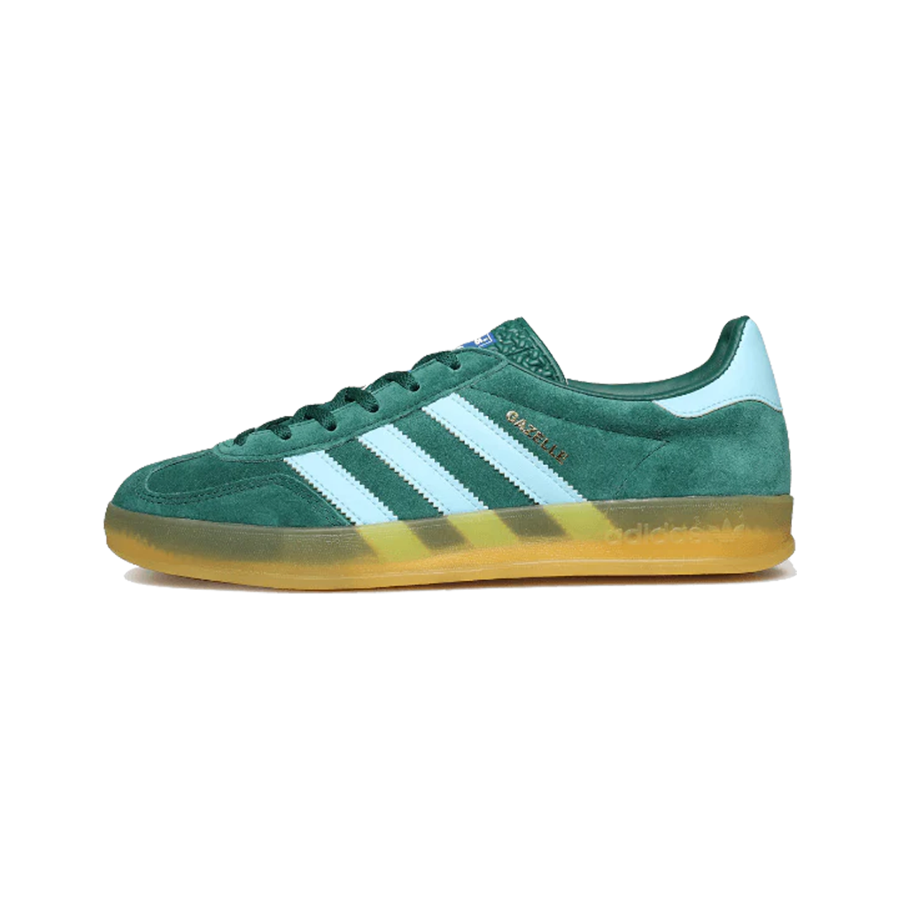adidas gazelle silver green womens Adidas Gazelle Indoor 'Collegiaal Groen' – The Attic