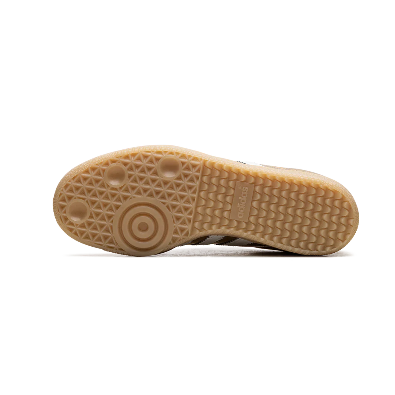 Adidas Samba Gold Metallic - Vue de la semelle gomme