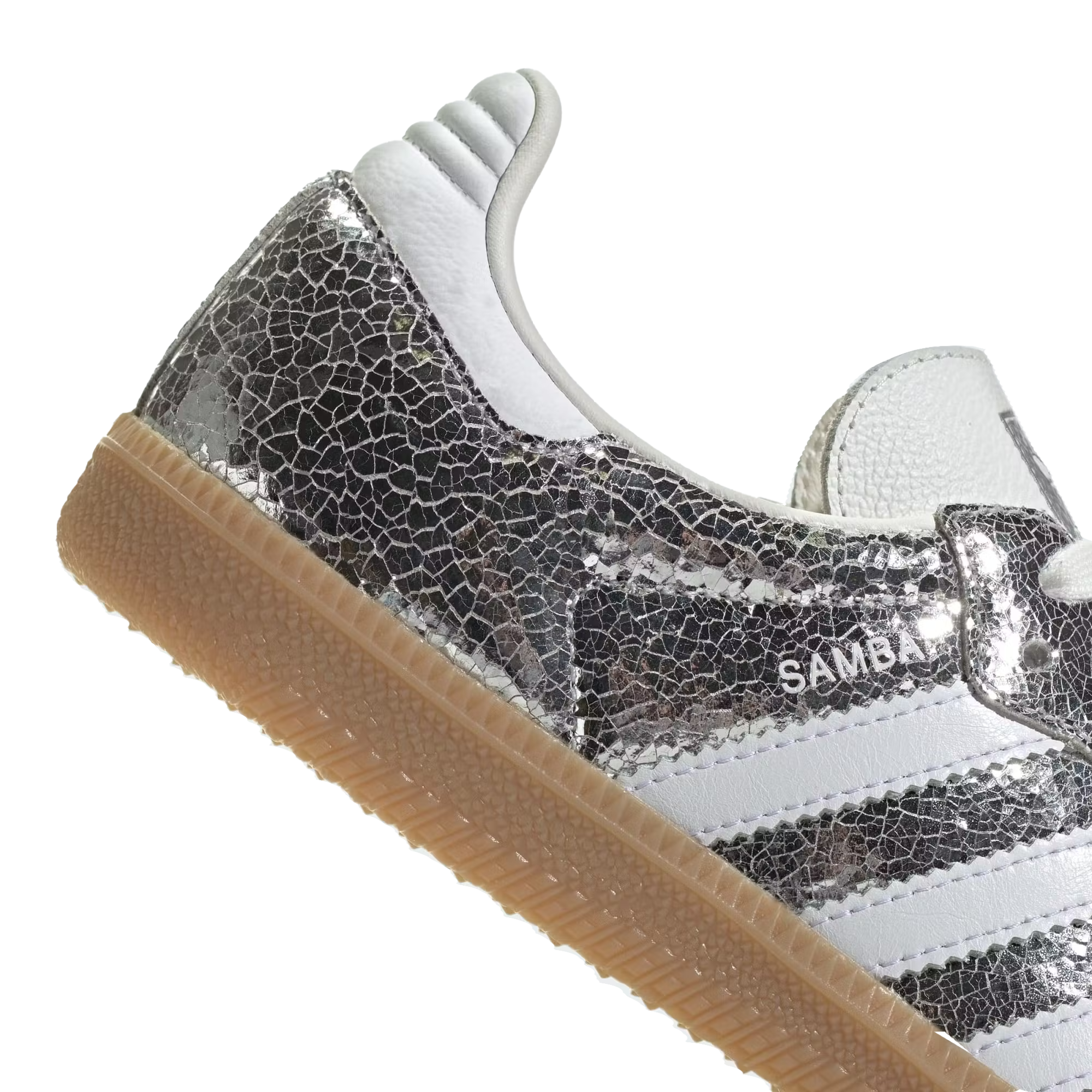 Adidas Samba OG 'Silver Metallic Cracked Leather' (W) photo 5