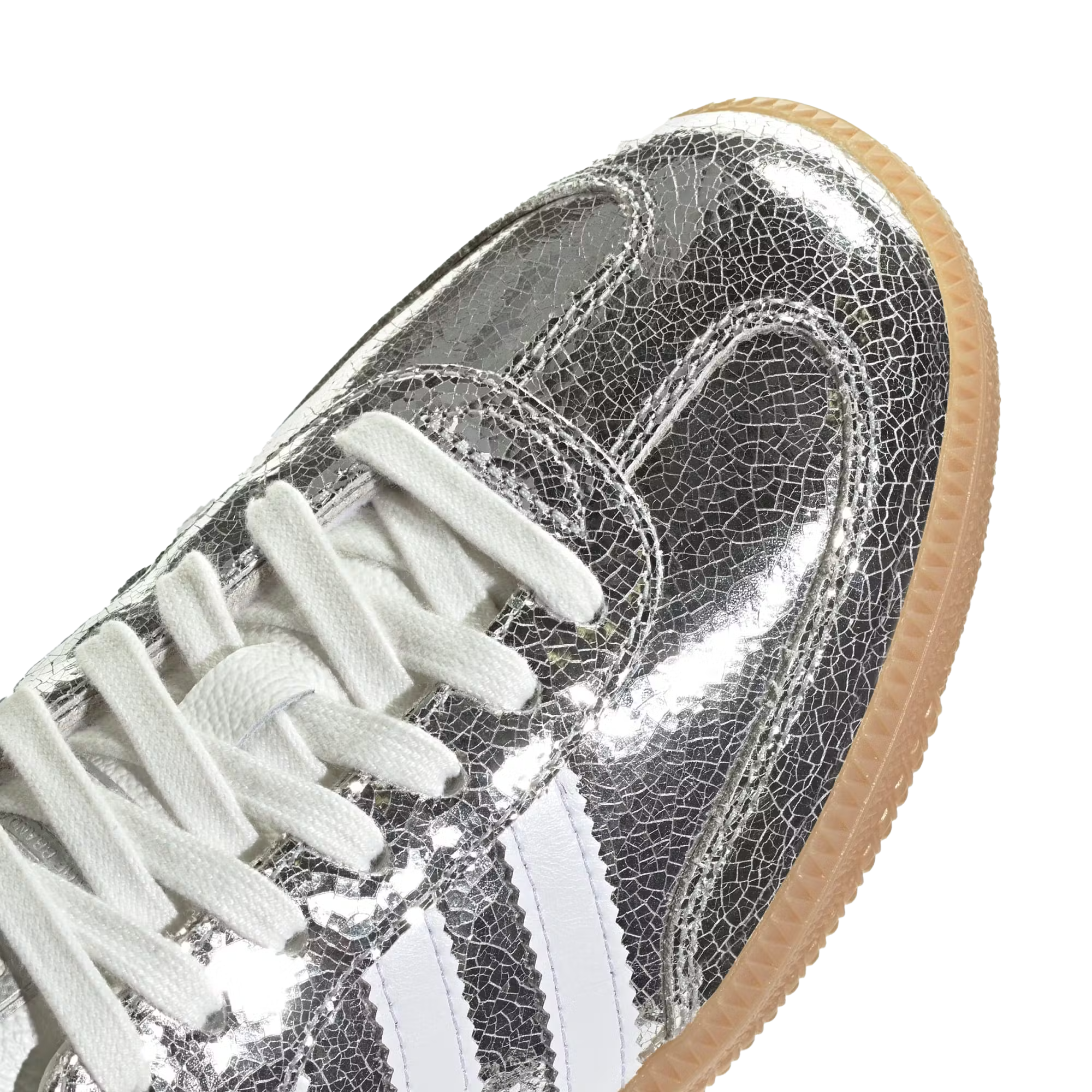 Adidas Samba OG 'Silver Metallic Cracked Leather' (W) photo 6