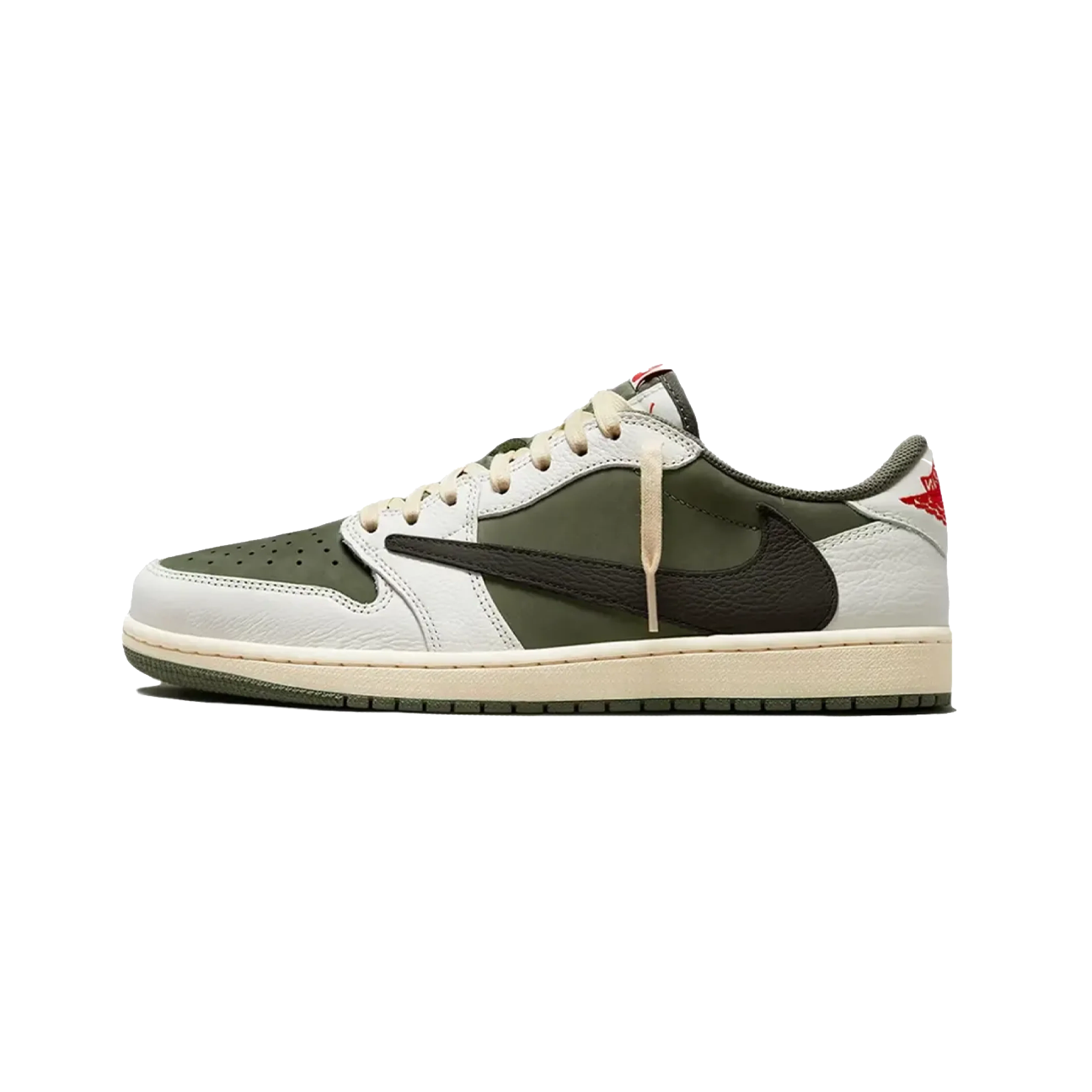 【美品】Travis Scott × Nike AJ1 Low 27cm Jordan 1 Retro Low OG SP Travis Scott 'Medium Olive' – The Attic
