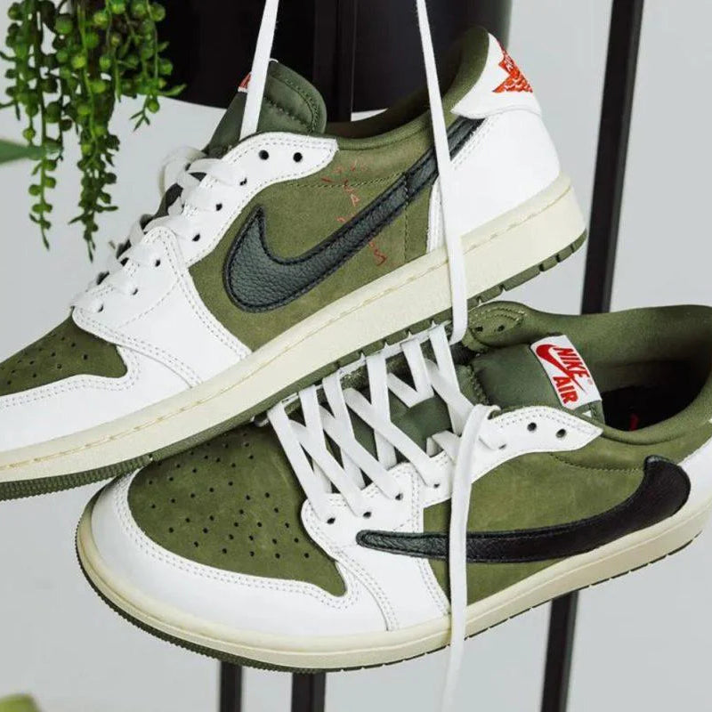 Jordan 1 Retro Low OG SP Travis Scott 'Medium Olive' – The Attic