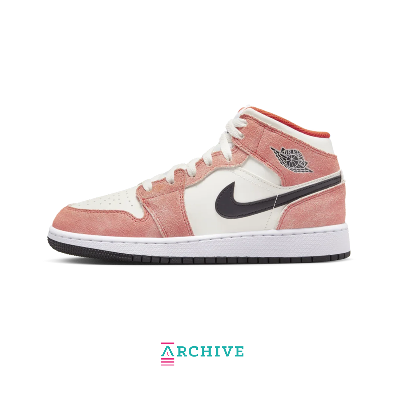 Air Jordan 1 Mid SE 'Orange Suede' (GS) - Size 40 (ARCHIVE)