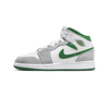 Air Jordan 1 Mid SE 'White Pine Green Smoke Grey' (GS)