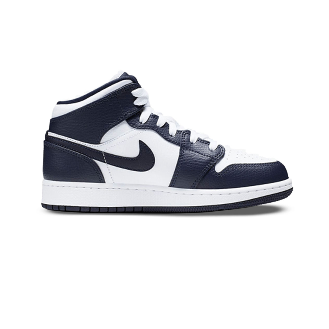 Air Jordan 1 Mid ‘Hvid Metallic Guld Obsidian’