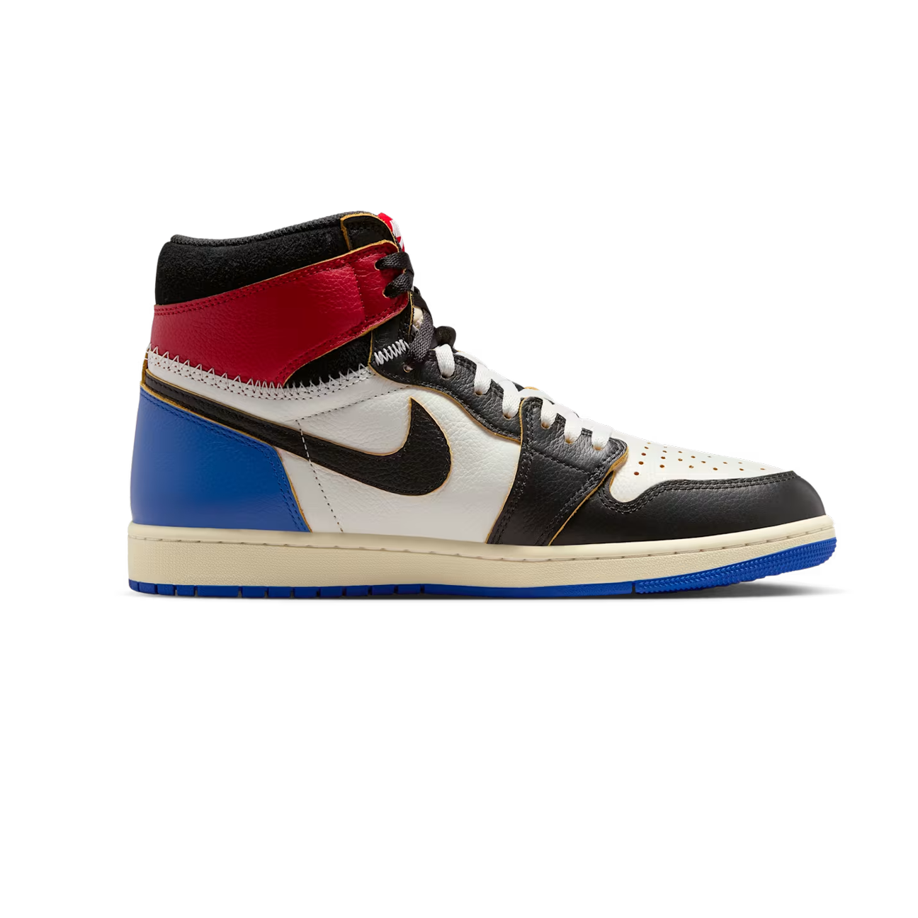 Air Jordan 1 Retro High OG SP Fragment x Union LA Varsity 'Red Sport Royal'