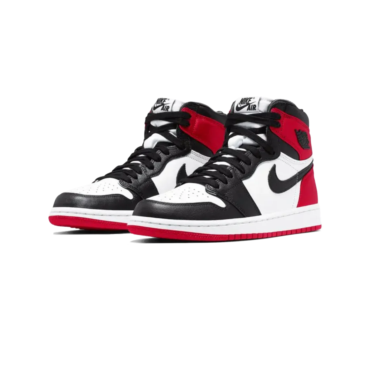 Air Jordan 1 Retro High Satin 'Black Toe'